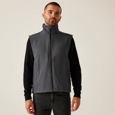 Regatta Professional Ablaze Printable Softshell Bodywarmer Grey from B&Q