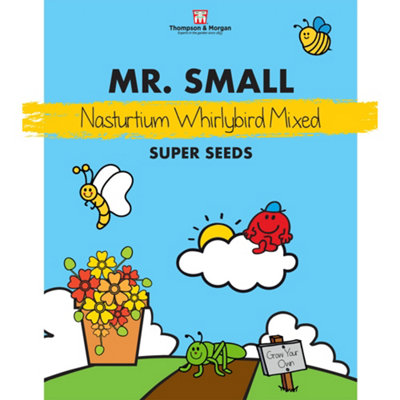Thompson & Morgan Mr Men Nasturtium Whirlybird Mixed 1 Packet (25 Seeds) from B&Q