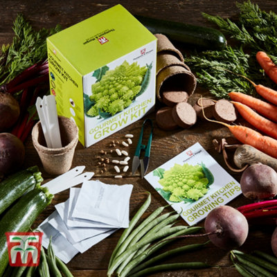 Thompson & Morgan Seed Growing KitGourmet Kitchen Vegetables from B&Q