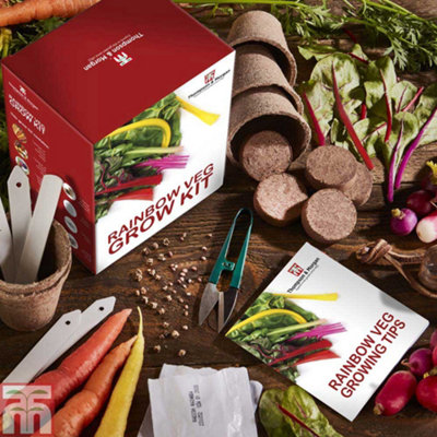 Thompson & Morgan Seed Growing KitRainbow Vegetables from B&Q