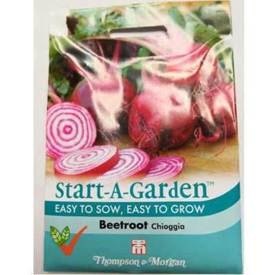 Thompson & Morgan Beetroot Chioggia 1 Seed Packet (80 Seeds) from B&Q