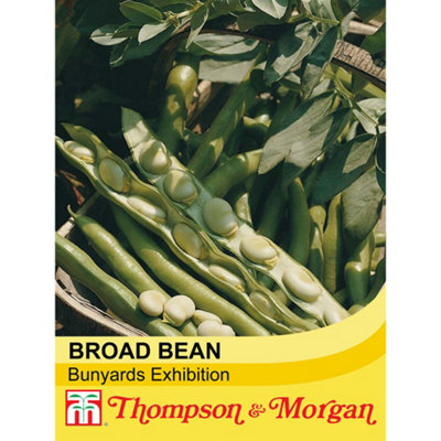 Thompson & Morgan Broad Bean Bunyards Exhibition 1 Seed Packet (30 Seeds) from B&Q