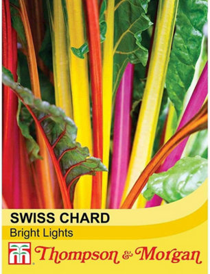 Thompson & Morgan Swiss Chard Bright Lights 1 Seed Packet (100 Seeds) from B&Q