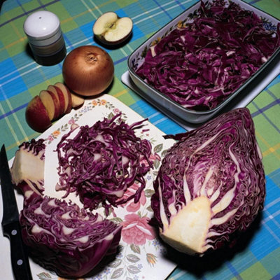 Thompson & Morgan Red Cabbage Kalibos Seed Packet (100 Seeds) Size 1