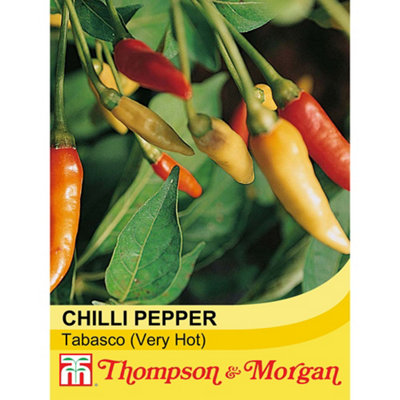 Thompson & Morgan Chilli Pepper Tabasco 1 Seed Packet (10 Seeds) from B&Q