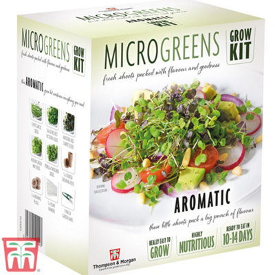 Thompson & Morgan Seed Grow Kit Microgreens Aromatic from B&Q