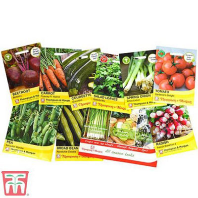 Thompson & Morgan Nurserymans Choice Veg Seed 50 Packets (Tm) from B&Q