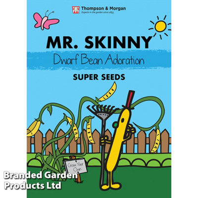 Thompson & Morgan Mr. Men™ Little Miss™ Dwarf French Bean 'adoration' 1 Packet (25 Seeds) from B&Q