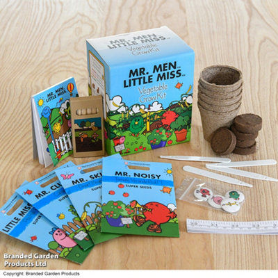 Thompson & Morgan Gift Seed Grow Kit Mr Men Vegetable from B&Q