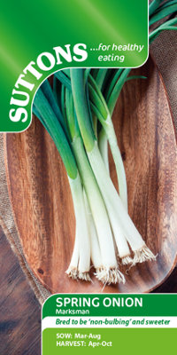 Suttons Seeds Onion (Spring) Marksman 1 Packet from B&Q
