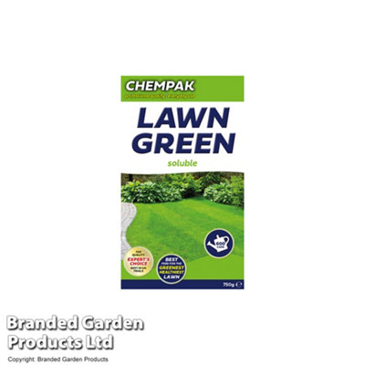 Thompson & Morgan Chempak Lawn Green Fertiliser 750G Pack X 2 from B&Q
