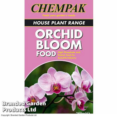 Thompson & Morgan Chempak Orchid Bloom Food 250Ml X 2 from B&Q