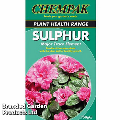 Thompson & Morgan Chempak Sulphur 750G X 2Suitable For Ericaceous Plants from B&Q