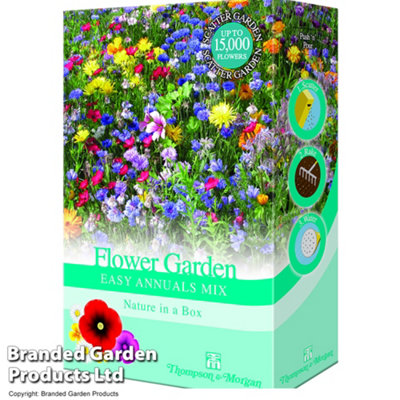 Thompson & Morgan Scatter Seed Pack Flower Garden Easy Annuals Mix 1 Pack (200G 15G Of Seed)