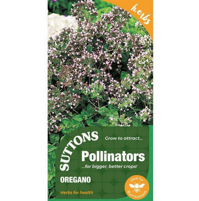 Suttons Seeds Herb Oregano 1 Seed Packet Grow Your Own from B&Q