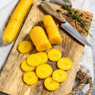 Thompson & Morgan Carrot Yellow Moon F1 SeedsSweet Hardy Bolting Resistant Easy Grow180 Seeds from B&Q