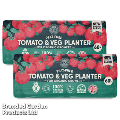 Thompson & Morgan Rocketgro Tomato & Veg Planter60 Litre X 2 Bags from B&Q
