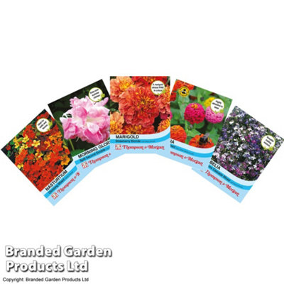 Thompson & Morgan Nurserymans Choice Flower Seed 5 Seed Packets