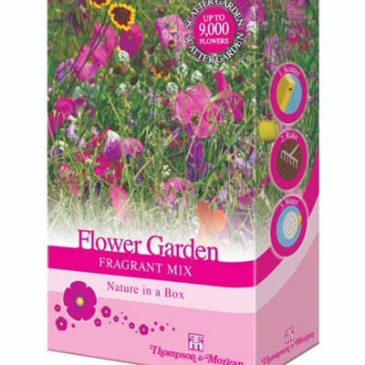 Scatter Pack Flower Garden Fragrant Mix Easy Scatter Seed For Vibrant Colourful BloomsPack Of 2 Thompson & Morgan from B&Q
