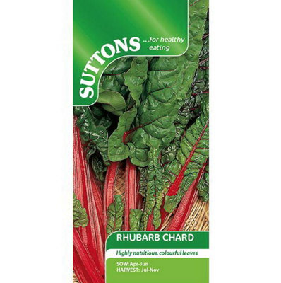 Suttons Seeds Beet (Leaf) Rhubarb Chard 1 Packet from B&Q