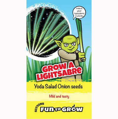 Suttons Seeds Onion 'grow A Lightsabre' (Yoda) F1 Seeds from B&Q