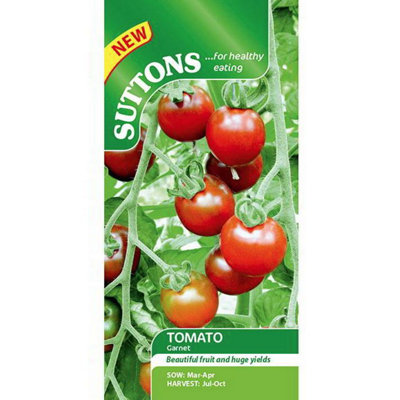Suttons Seeds Tomato Garnet 1 Packet from B&Q