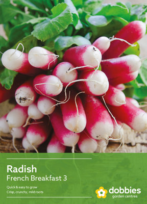 B&Q -  Radish French Breakfast Seed Packet