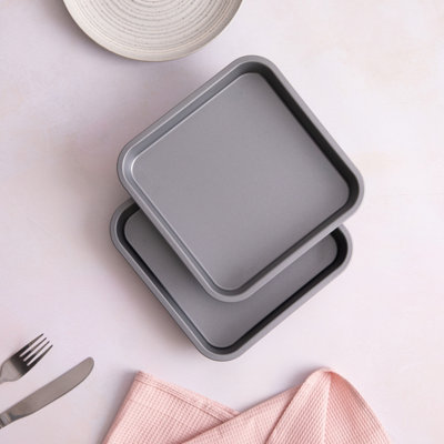 Betterware Essentials 20Cm Brownie TinPack Of 2 from B&Q