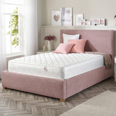 Aspire Quad Layer Natural Wool 900 Hybrid MattressSize Double from B&Q
