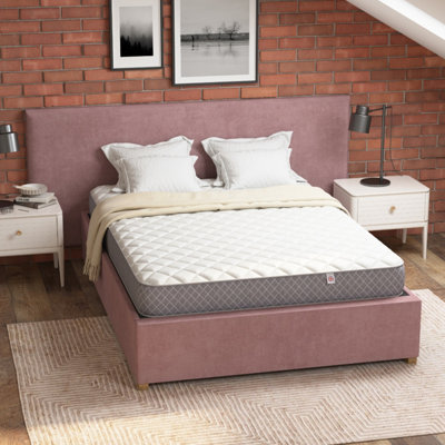 B&Q -  Quilted Value Coil MattressSize King