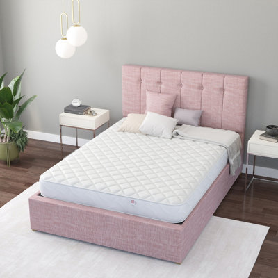 B&Q -  Uk Made Coil & Memory Foam MattressSize King