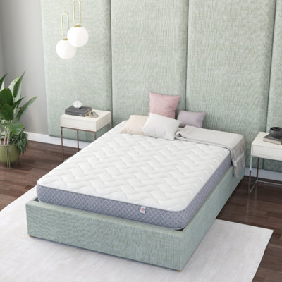 B&Q -  800 Eco Foam Hybrid Sprung Support MattressSize Double
