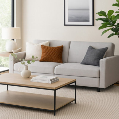 B&Q -  Vault Sofa Bed With Dual StorageGrey