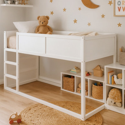 B&Q -  Hideout Reversible Midsleeper Wooden Children's Bed Frame