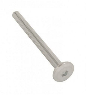 Furniture Bolt Flat Head M6X60mm Bzp Pack Of 100 from B&Q