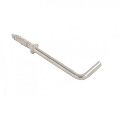 Square Dresser Hook Shouldered 32mm (1.1/4 Inch) Bzp Pack Of 100 from B&Q