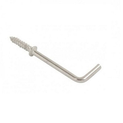 Square Dresser Hook Shouldered 38mm (1.1/2 Inch) Bzp Pack Of 100 from B&Q