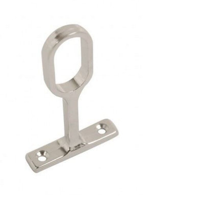 Wardrobe Rail Centre Oval Cp Pack Of 1 from B&Q