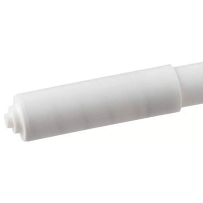 Toilet Roll Holder Spindle White Plastic Pack Of 1 from B&Q