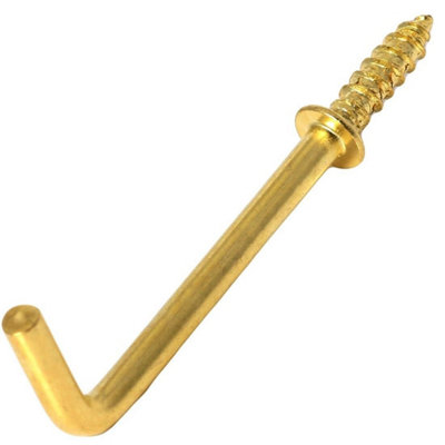 Square Dresser Hook Shouldered 25mm (1 Inch) Eb Pack Of 100 from B&Q
