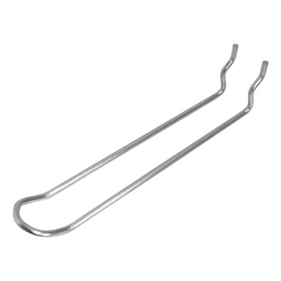 Fort Fasteners 200mm Pegboard HookLoop Bzp Peg Hook For GarageKitchenTools  (8 Inch)1 Hook from B&Q