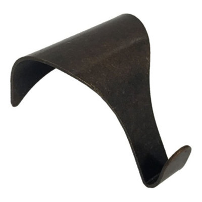 Bronzed Moulding HooksPack Of 24 Picture Rail Hangers For ArtGallery DisplaysPostersKeysClothes & Billboard Hanging from B&Q