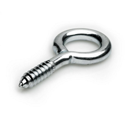 Fort Fasteners Screw Eyes 75X7.3mm Bzp Steel Premier 10 Eyes from B&Q