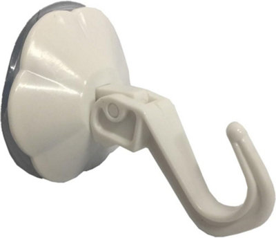 Fort Fasteners Suction HooksLever Type White Premier 10 Hooks from B&Q