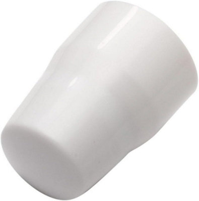 Fort Fasteners Radiator Valve Cap Universal White Master 10 Cap from B&Q