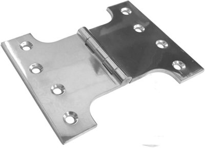 Dzina Heavy Duty Parliament Hinge (Brass5 X 3 X 4 Inches) from B&Q
