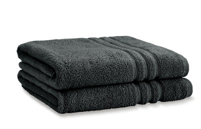 Catherine Lansfield Charcoal Zero Twist Towel Range - Image 9