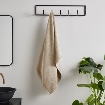 Catherine Lansfield Quick Dry Cotton 70X120 Cm Bath Towel Natural