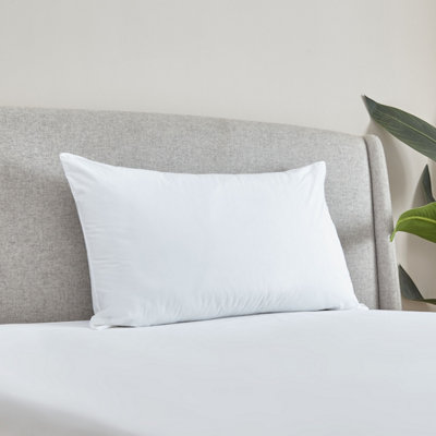 Catherine Lansfield Cotton Spring 48X74Cm Pillow White from B&Q
