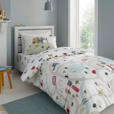 Transport Cotton Duvet Cover Set - Image 8